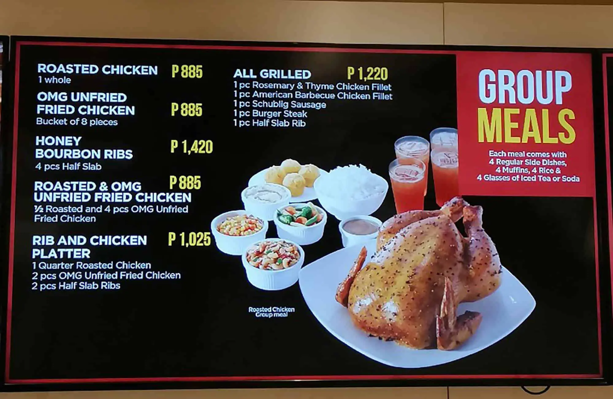Great Group Deals At Kenny Rogers