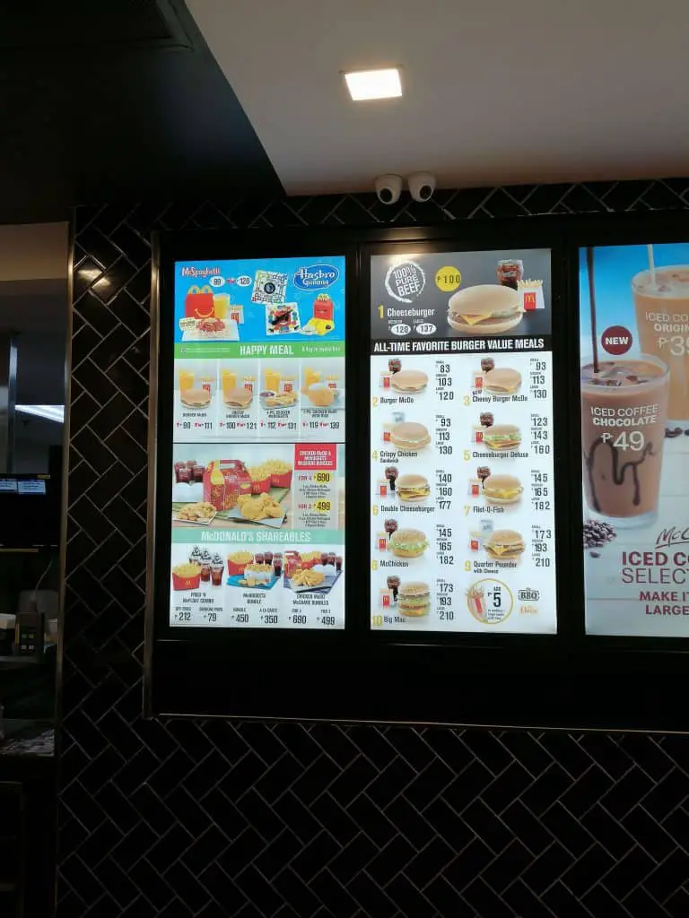 McDo Menu (McDonald's) Philippines (2023) — Philippine Menus