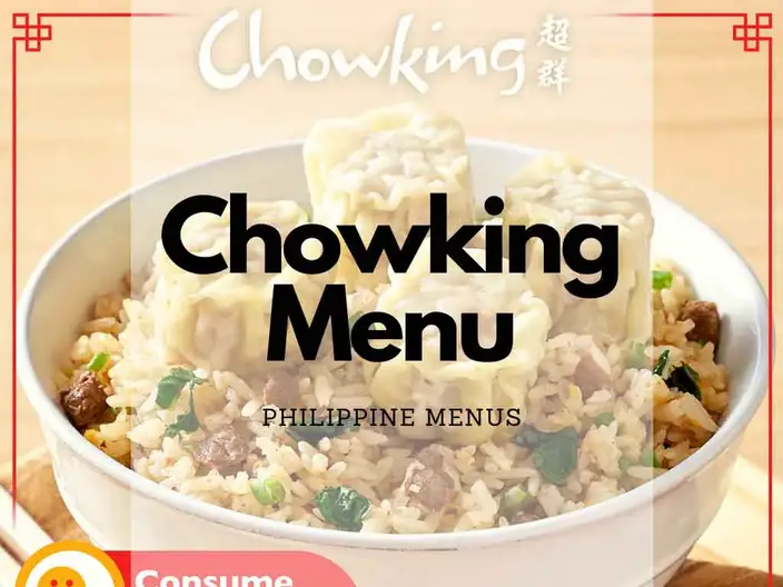 Chowking Menu Cover