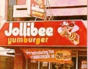 One Of The First Jollibee Stores In The Philippines