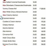 Red Ribbon Menu Philippines (2021) — Philippine Menus