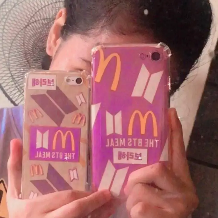 McDonalds BTS Packaging Cellphone