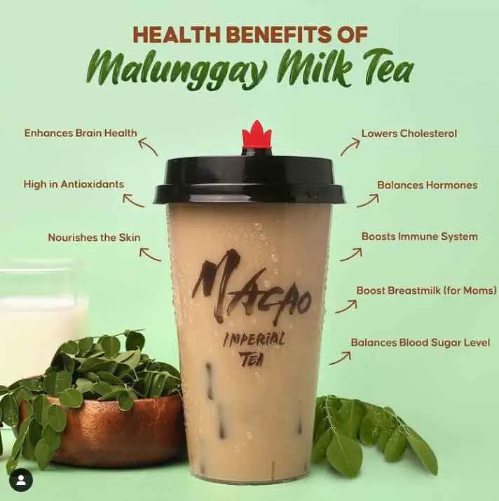 Malunggay Milk Tea