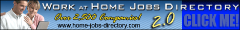 Work At Home Banner