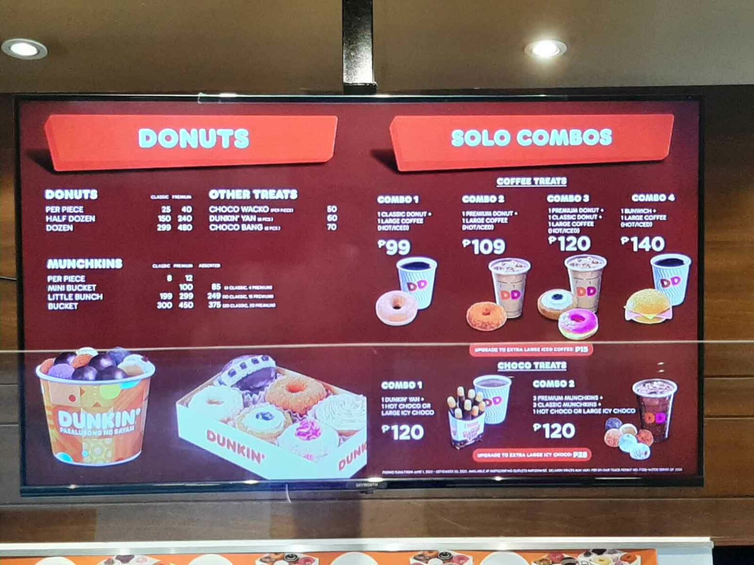 Dunkin Donuts Menu Philippines (2023) — Philippine Menus