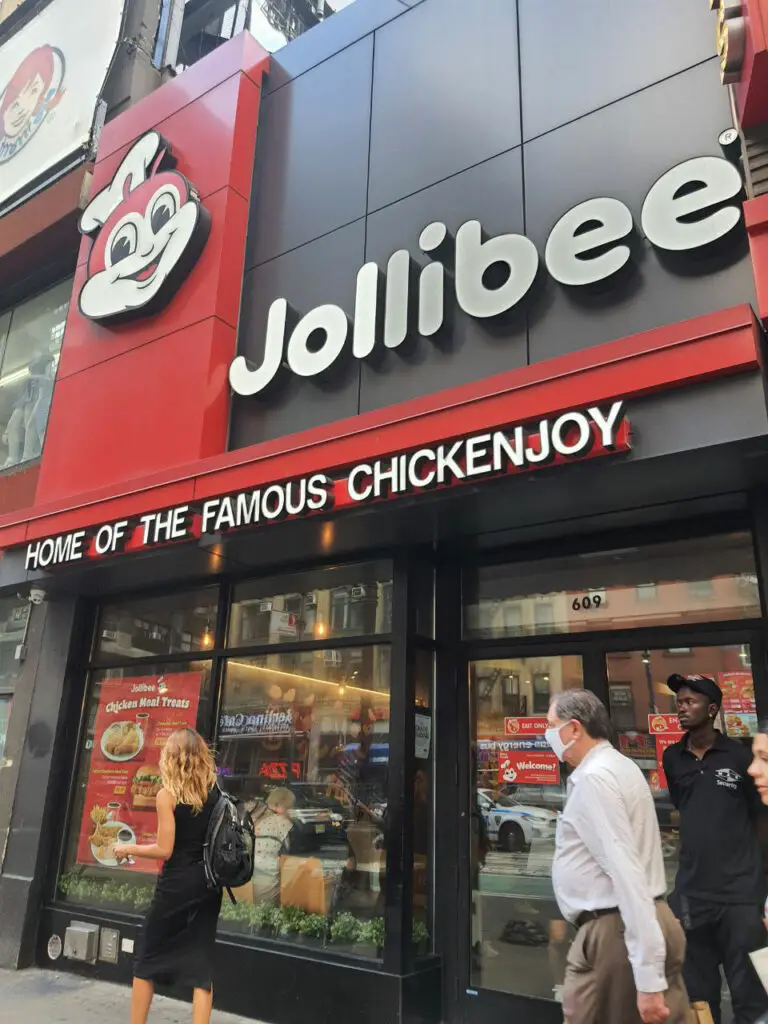 Jollibee Storefront In New York