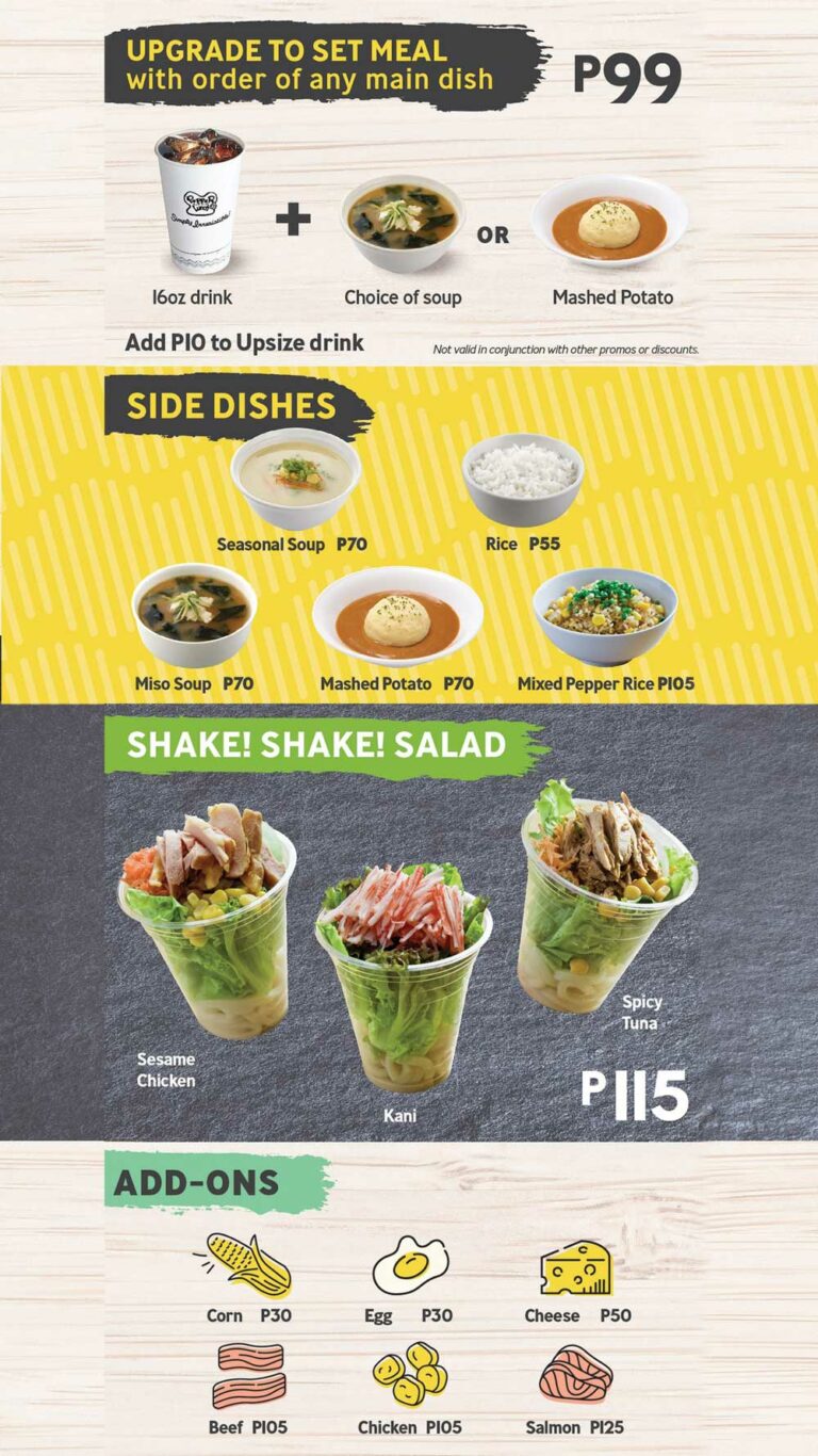 Pepper Lunch Menu Philippines (2024) — Philippine Menus