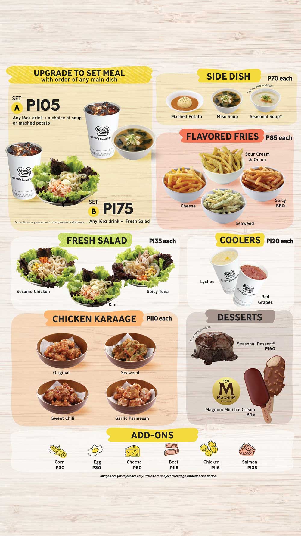 Pepper Lunch Menu Philippines (2024) — Philippine Menus