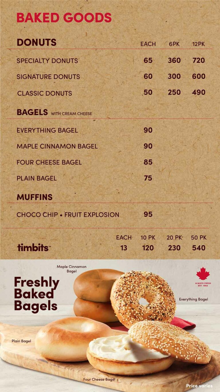 Tim Hortons Menu Philippines 2024 Philippine Menus   Tim Hortons Food Menu 3 768x1366 