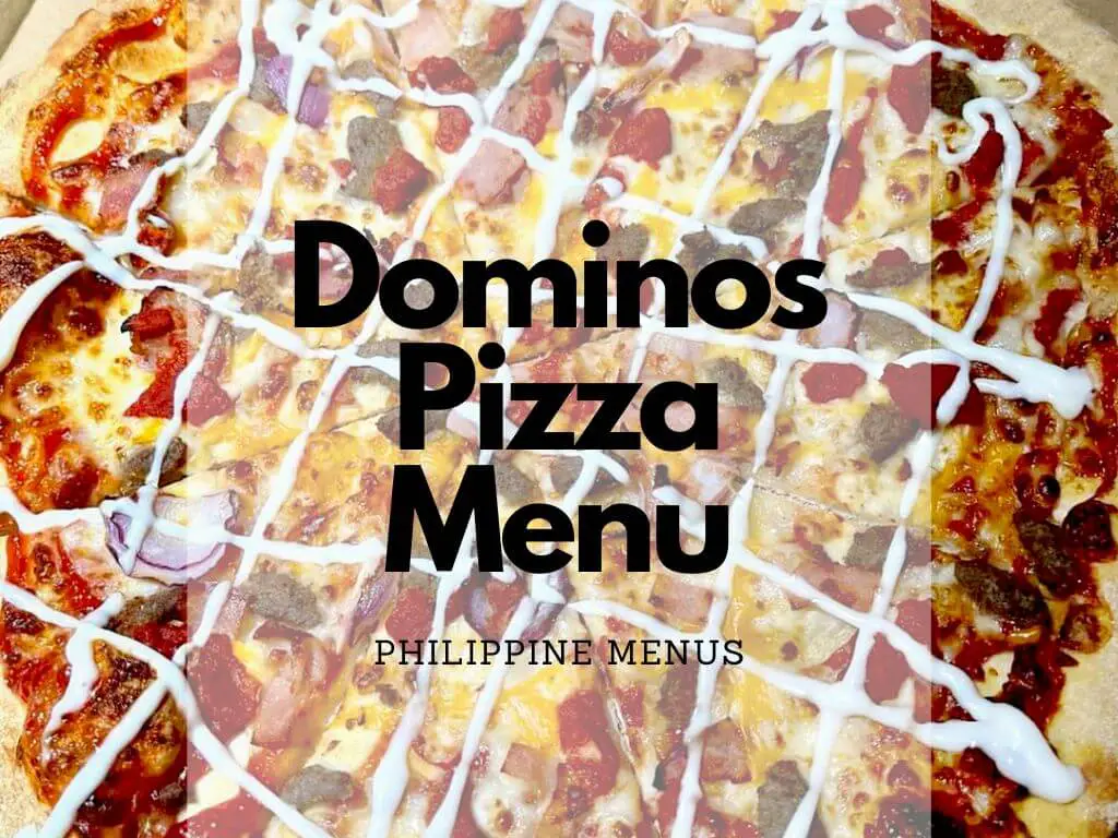Dominos Pizza Menu Cover (1)
