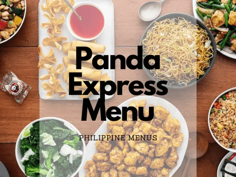Panda Express Menu Philippines (2025) — Philippine Menus