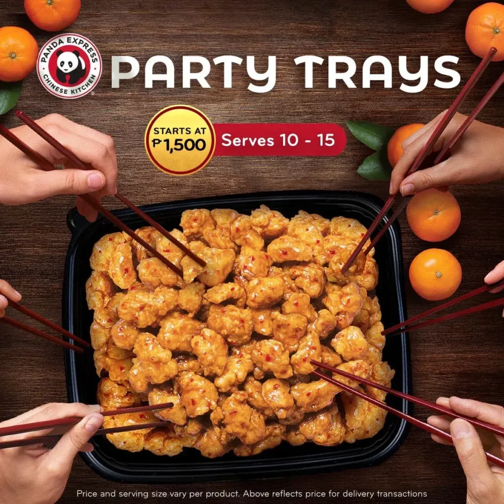 Panda Express Party Trays