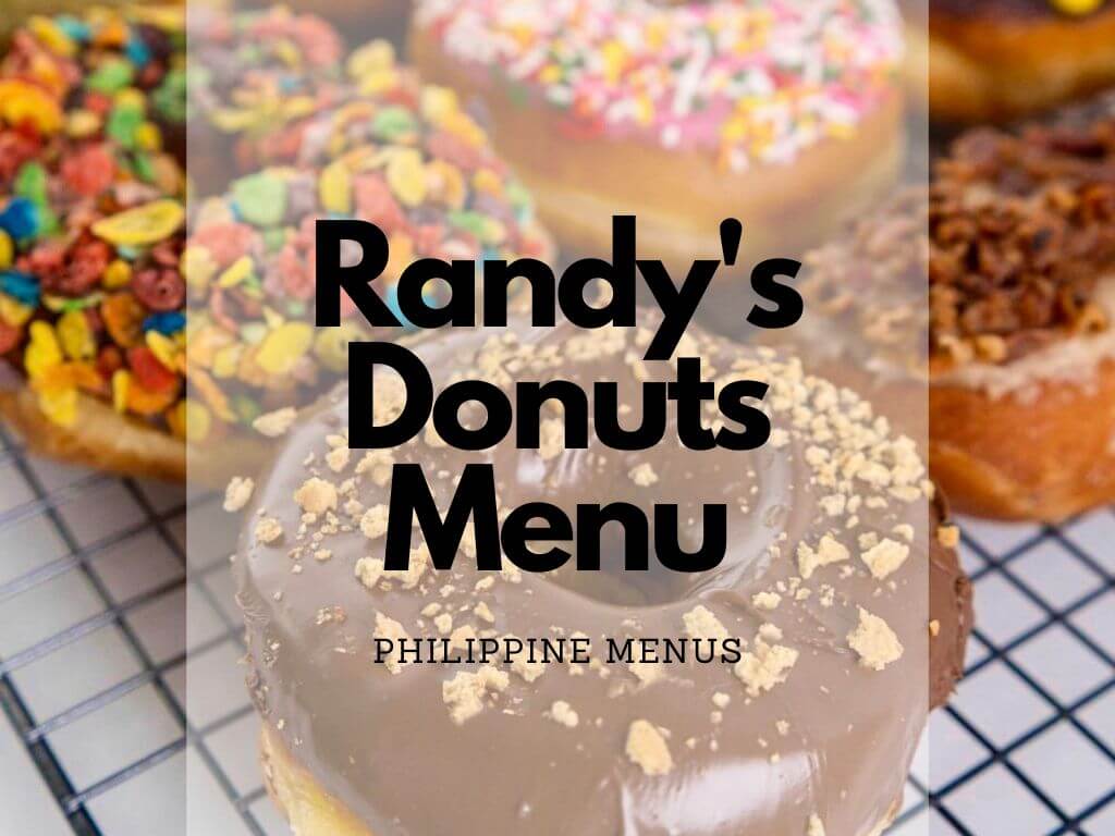 Randy's Donuts Cover Pge