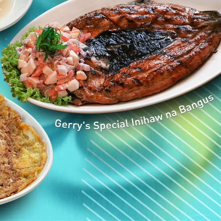 Gerry's Grill Menu Philippines (2024) — Philippine Menus