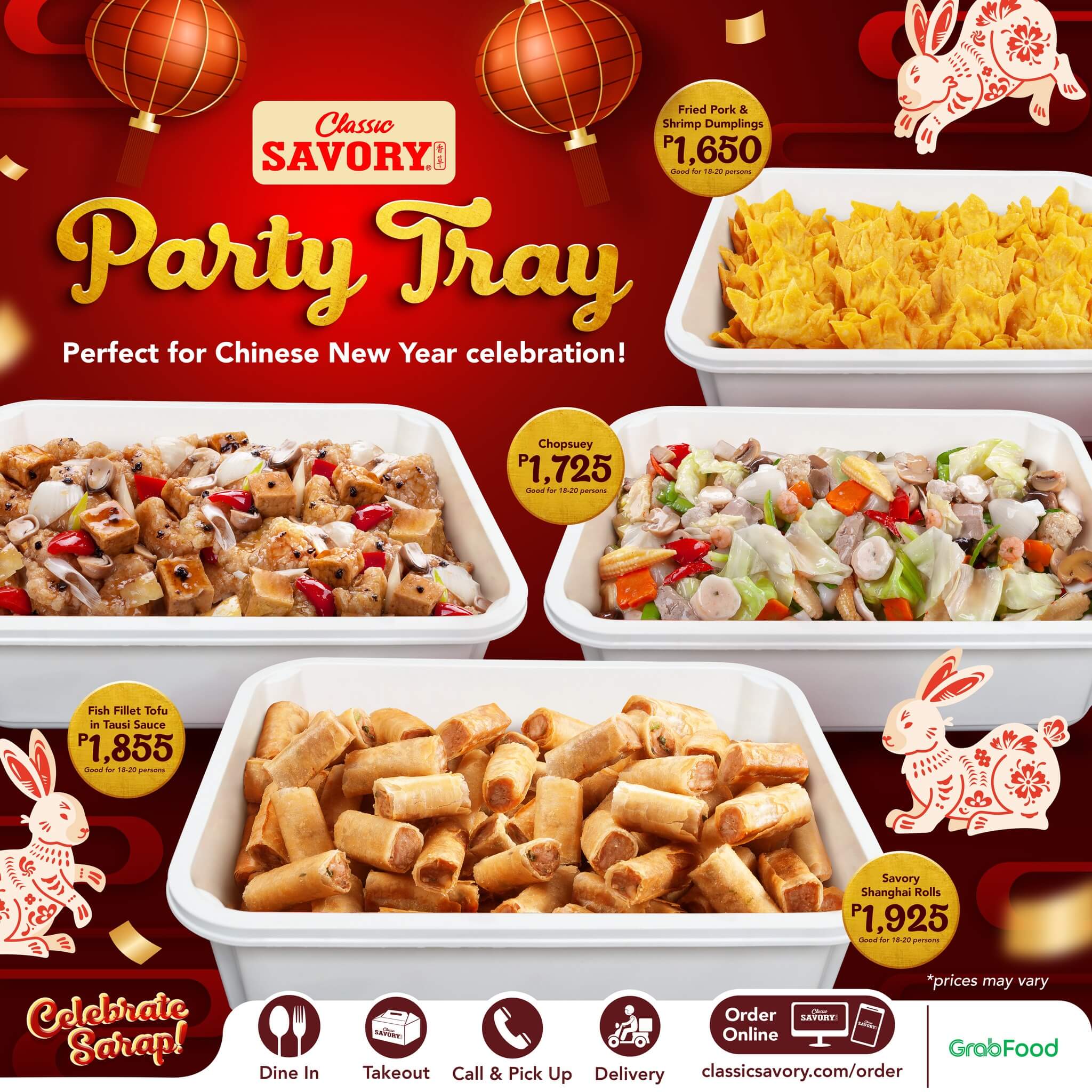 Classic Savory Menu Philippines (2024) — Philippine Menus