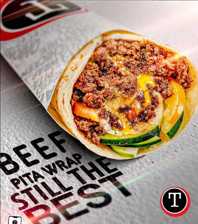 Beef Pita Wrap