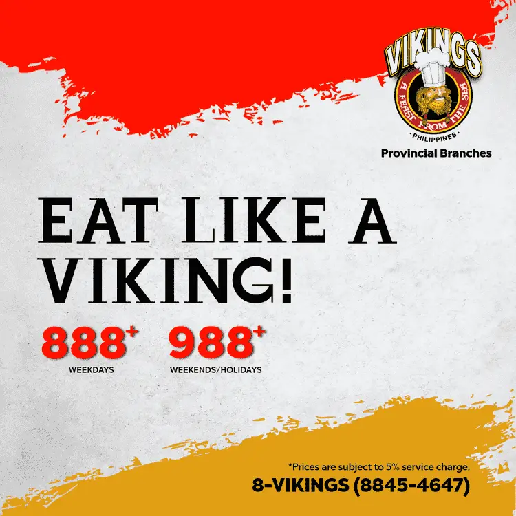 Vikings Menu Provincial Brances
