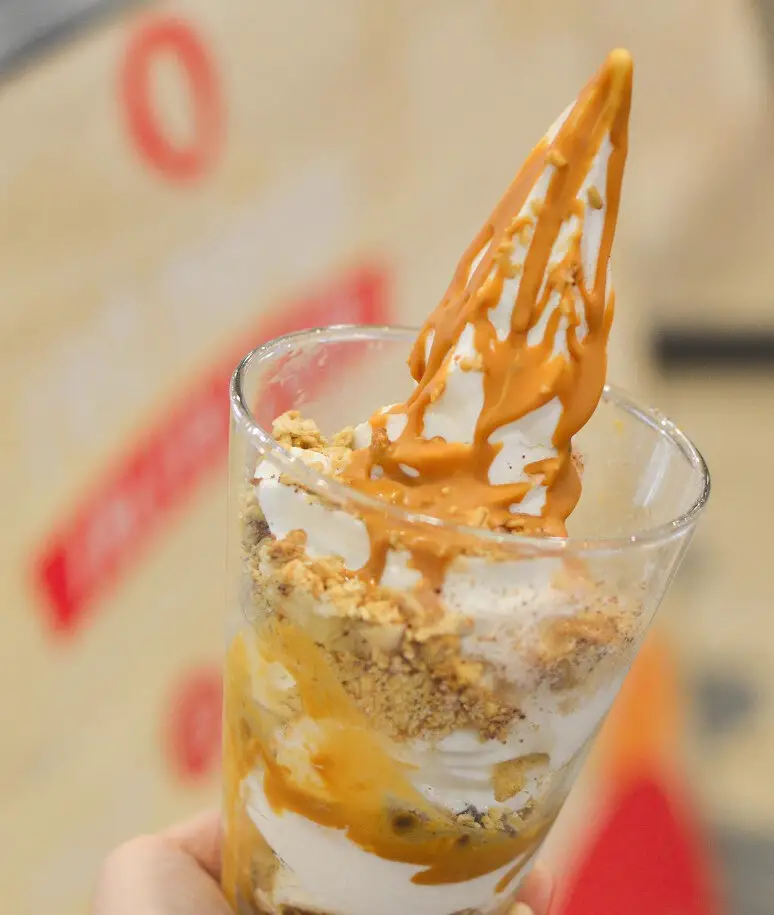 Red Mango Banoffee Froyo Parfait