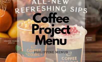 Coffee Project Menu
