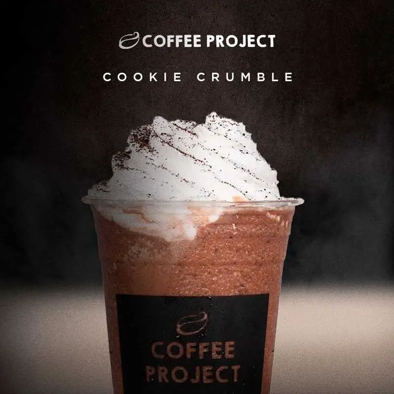 Coffee Project Menu Cookie Crumble Frappe