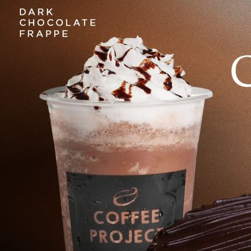 Coffee Project Menu Dark Chocolate Frappe