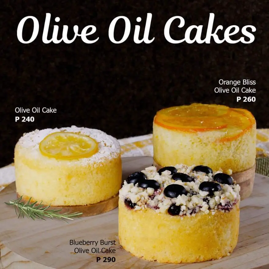 Ucc Café Menu Olive Oil Cakes
