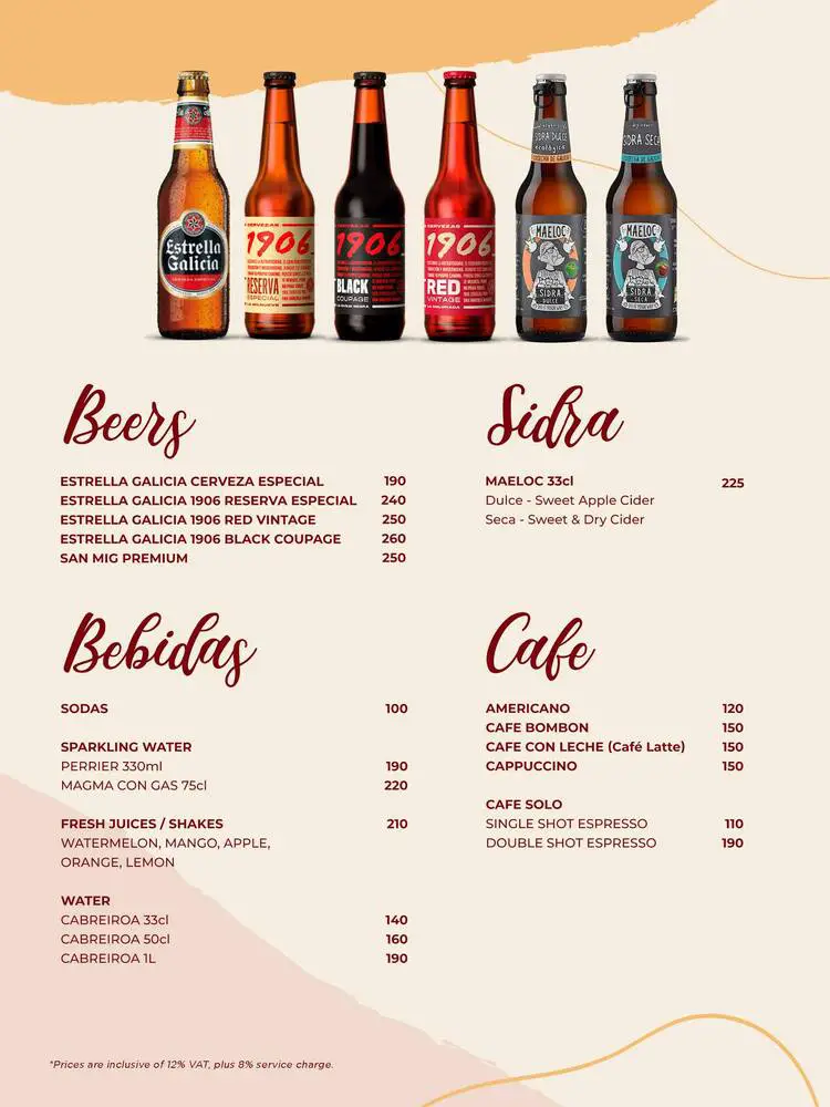 Barcino Beers Bebidas Sidra Cafe