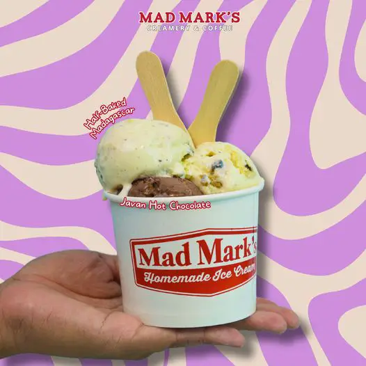 Mad Marks Creamery And Coffee Half Baked Madagascar